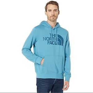 The North Face Blue Sweatshirt Classic Pullover Design
